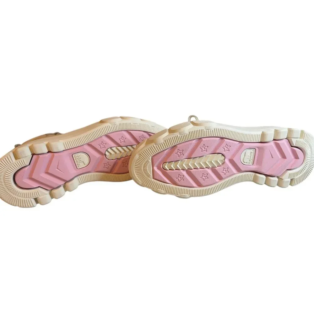 Sorel Caibou X Waterproof Boots Cream Pink 7.5